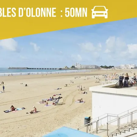 La Floralie, Piscine Chauffee, Wifi, 2km * سان جان دي مونت