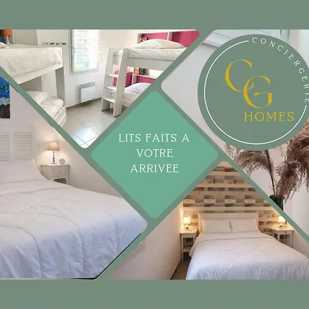 بيت للعطل La Floralie, Piscine Chauffee, Wifi, 2km
