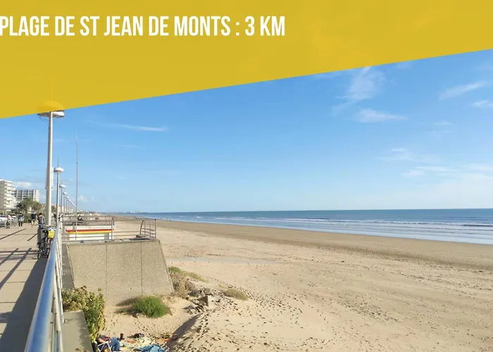 La Floralie, Piscine Chauffee, Wifi, 2km Holiday home Saint-Jean-de-Monts